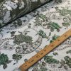 Tesatura brocart cu fir metalizat si model paisley