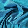 Tesatura jerse cu lurex - albastru cu fir metalizat