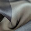 Organza din mătase naturala - design uni, Negru