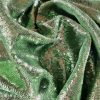 Tesatura cu paiete marunte pe suport elastic - design glamour mint green