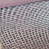 Stofa mixta din bumbac - design fantezie, Roz – Bleu - Negru