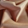 Stofa din lână cu elastan – design uni, maro - caramel