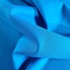 Stofa din lână cu elastan – design uni, albastru - turcoaz