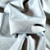 Stofa fina, usor elastica cu motiv picior de cocoș, Bleu deschis – Argintiu