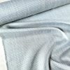 Stofa fina, usor elastica cu motiv picior de cocoș, Bleu deschis – Argintiu