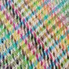 Stofa tweed din bumbac cu viscoza - design fantezie , Multicolor