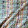 Stofa tweed din bumbac cu viscoza - design fantezie , Multicolor