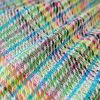 Stofa tweed din bumbac cu viscoza - design fantezie , Multicolor