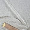 Tesatura cu paiete aplicate pe tulle elastic , Alb