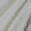 Tesatura cu paiete aplicate pe tulle elastic , Alb
