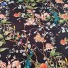 Tesatura din viscoza velurata - design floral