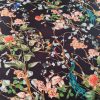 Tesatura din viscoza velurata - design floral