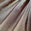 Tesatura jacquard cu fir de lurex - design Prada, Maro roscat