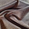 Tesatura jacquard cu fir de lurex - design Prada, Maro roscat