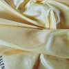 Tesatura tafta subtire -  tip hartie cu design uni, Galben deschis