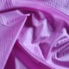 Tesatura tafta subtire -  tip hartie cu design uni, Roz flamingo