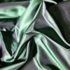 Tesatura tafta subtire -  tip hartie cu design uni, Verde închis