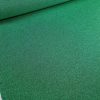 Tesatura jerse cu lurex  - verde  cu fir metalizat