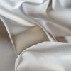 Tesatura tip tafta douchesse - double face, Alb – Ivoire