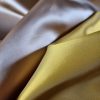 Tesatura tip tafta douchesse - double face, Galben – Bej