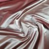 Tesatura tip tafta douchesse - double face, Roz trandafiriu – Bej