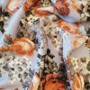 Mătase naturală,crepe de Chine