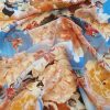 Mătase naturală, crepe de Chine
