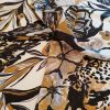 Mătase naturală, crepe de Chine elastic
