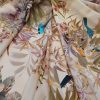 Mătase naturală, crepe de Chine elastic
