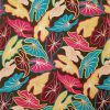 Tesatura din matase naturala cu elastan - crepe de chine, Design floral