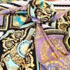 Mătase naturală elastică, crepe de Chine