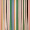Tesatura crepe de chine din matase naturala - design geometric liniar, Multicolor