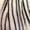 Tesatura tip Jacquard - double face cu design animal print, Alb - Negru