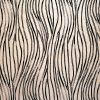 Tesatura tip Jacquard - double face cu design animal print, Alb - Negru