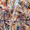 Mătase naturală, crepe de Chine elastic