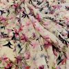 Mătase naturală,crepe de Chine
