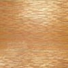 Voal din mătase naturală cu fir metalizat - design liniar, Negru - Auriu antichizat