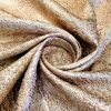 Tesatura jacquard - tafta cu design reliefat , auriu patinat