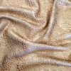 Tesatura jacquard - tafta cu design reliefat , auriu patinat