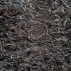 Broderie manuala pe suport din matase naturala  - design abstract