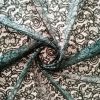 Dantelă tip macrame verde închis