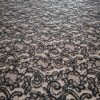 Dantelă tip macrame gri