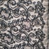 Dantelă tip macrame gri
