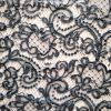 Dantelă tip macrame gri
