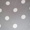 Tesatura din matase naturala - twill, Grej - Ivoire