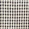 Stofă mixta cu fir de lurex - design fantezie, Bleumarin - Alb