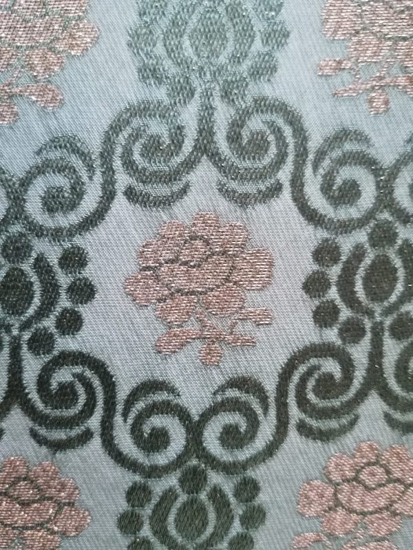 Mătase naturală, jacquard, crepe