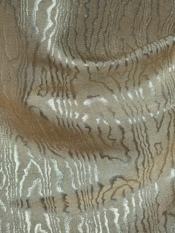 Tesatura jacquard cu efect de moire, Auriu deschis