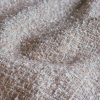 Stofă mixta cu fir de lurex - design fantezie, Somon deschis