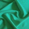 Mătase naturală elastică, crepe de Chine - design uni , Verde smarald
